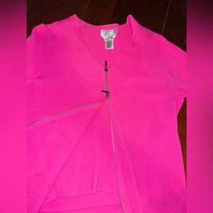 Zip up sweater/sweater vest